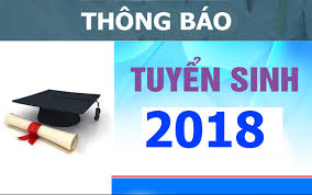 THÔNG BÁO TUYỂN SINH NĂM HỌC 2018-2019