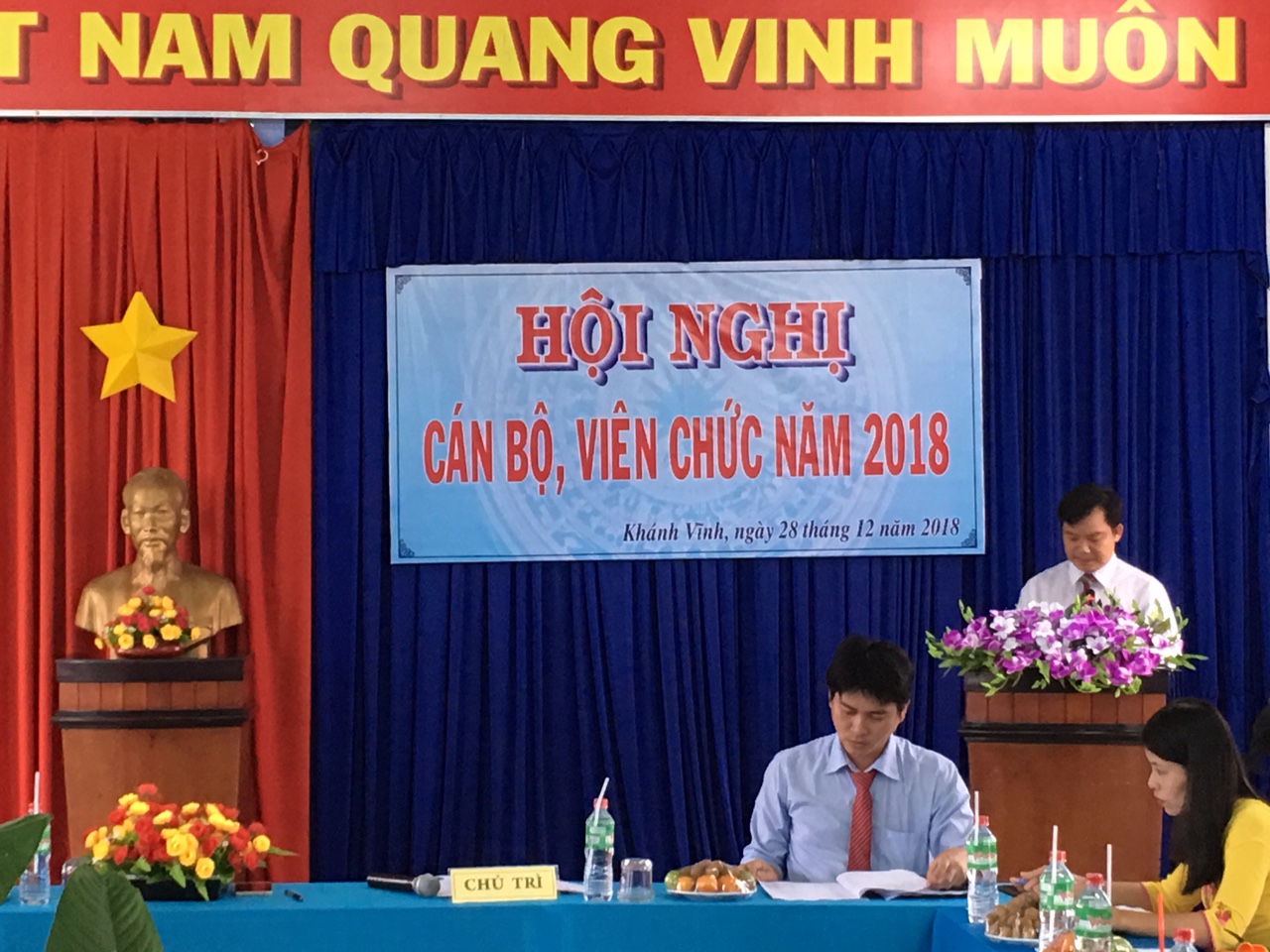 HỘI NGHỊ CÁN BỘ VIÊN CHỨC NĂM 2018