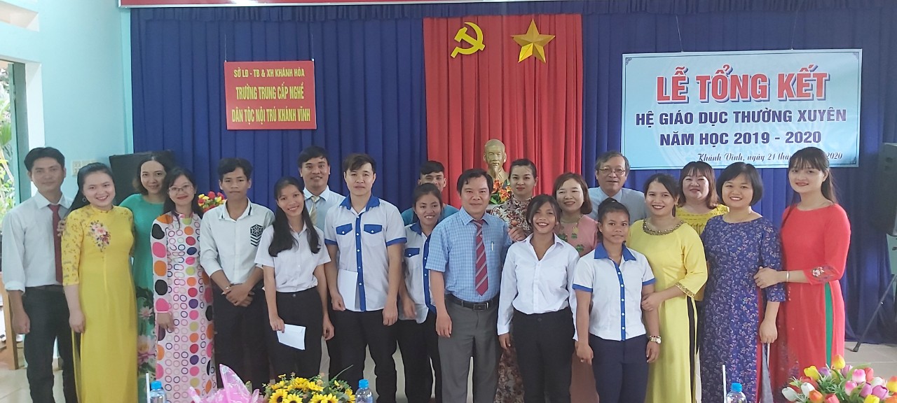 LỄ TỔNG KẾT HỆ GIÁO DỤC THƯỜNG XUYÊN NĂM HỌC 2019 – 2020