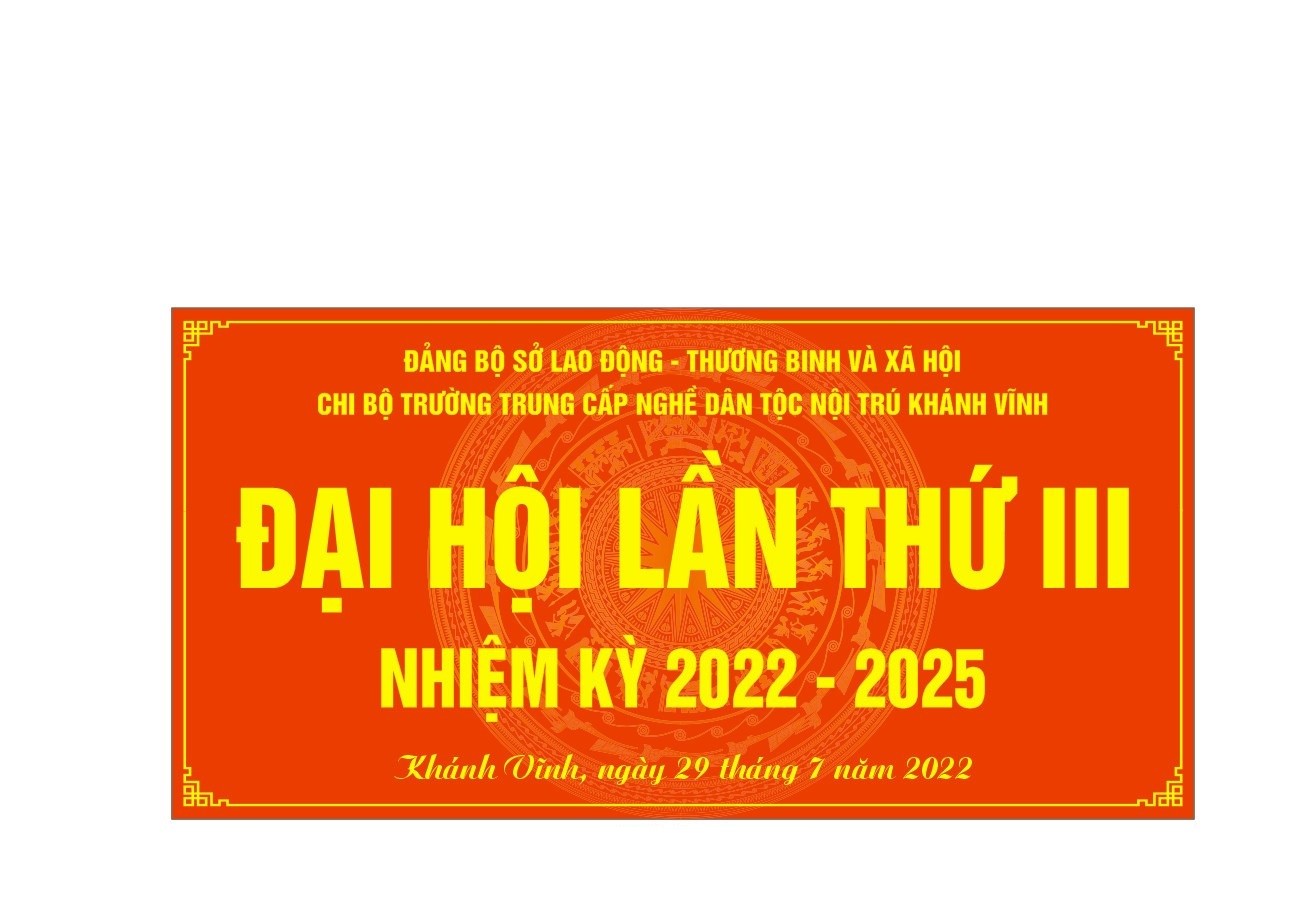 Video Tuyên truyền Đại hội chi bộ Trường Trung cấp nghề DTNT Khánh Vĩnh nhiệm kỳ 2022-2025